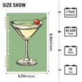 thumbnail image 2 of FORMRS 1-Subject Spiral Notebook 8" x 5" College Ruled 60 Refillable Sheet A5 Hard Cover, 2 Pack, Lemon Juice, 2 of 7