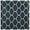 Slate Blue/Ivory, variant on SAFAVIEH Hudson Arline Plush Geometric Shag Area Rug, Dark Grey/Ivory, 2' x 3'