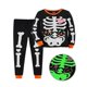 thumbnail image 1 of Halloween Kids Pajamas Set Glow in The Dark 2-Piece Boys Girls Pajama Set Fall Winter, 1 of 5