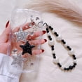 thumbnail image 4 of for iPhone 11 Case with Phone Charm Chain Accessories Cute 3D Sparkle Shiny Stars Rhinestone Clear Phone Case Women Girl Aesthetic Shockproof Case for iPhone 11, 4 of 13