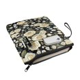 thumbnail image 3 of HELLHERO Rose Daisy Notebook Wraps Polyester Fabric Book Organzoer Holder Book Storage Bag with Handle Book Sleeve Protector Pouch Wrap Bag, 11.42 x 8.66 Inch, 3 of 8