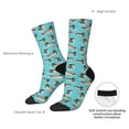 thumbnail image 4 of Logiee Mallard Ducks Swimming In The Lake Print Adult Socks for Men & Women,Calf Socks, Ankle Socks,Boots Socks,Breathable Casual Sock,Unisex Crew Socks, 4 of 6