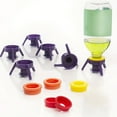 thumbnail image 2 of 3pcs Inverted Bottle Cap, Multifunctional Tripod Stand, Shower Gel Shampoo Leakproof Bottle Cap, Kitchen Seasoning Squeeze Bottle Cap, 2 of 4