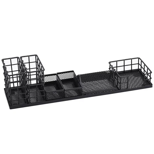 Mesh Pen Holders Kit Desk Pencil Containers Desk Organizers And Accessories
