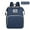 Navy Blue, variant on Diaper Bag Backpack, Multifunction Baby Bag with Changing Station, Foldable Crib, Insulation Milk Bottle Pocket, Waterproof Large Capacity Travel Bag with USB Charging Port, Gift for Mom Dad