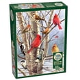 thumbnail image 2 of Cobble Hill 1000 Piece Puzzle - Winter Birds - Sample Poster Included, 2 of 2