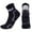 Black, variant on Carevas Reflective Cycling Socks High-Visibility Breathable Athletic Socks Bike Riding Running Socks for Men and Women