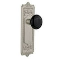 thumbnail image 4 of Nostalgic Warehouse Eadblk_Prv_234_Nk Vintage Black Porcelain Privacy Door Knob Set - Grey, 4 of 6