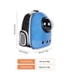 thumbnail image 3 of Carrier Pet Backpack Transpirable Pet Dog Outing Bag Space Pet Backpack (Azul), 3 of 6