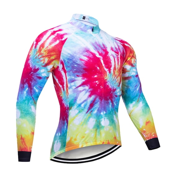 Men's Road Cycling Jersey Breathable Quick Dry Bike Shirt for Mountain Biking Comfortable Fit