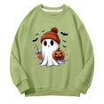 thumbnail image 4 of Ruyang Girls Halloween Sweatshirts Cute Graphic Crew Neck Pullover Tops Clothes Teen Kids Long Sleeve Fall Casual Sweatshirts, 4 of 6