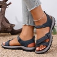 thumbnail image 5 of Dakaela Womens Hiking Sport Sandals Beach Vacation Camping Orthopedic Casual Walking Shoes with Adjustable Straps and Arch Support Size 7, 5 of 8