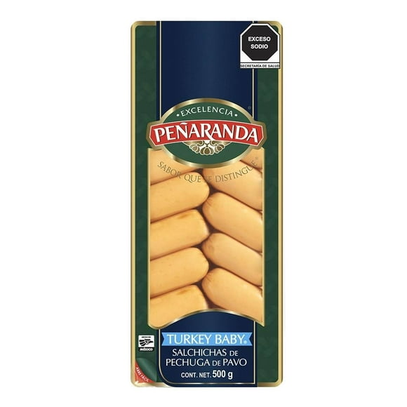 Salchicha de pechuga de pavo Peñaranda Turkey Baby Turkey baby 500 g