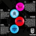 thumbnail image 2 of Viking Discs 8-Disc Disc Golf Starter Set - Durable Ground & Storm Plastic - Beginner Friendly Disc Golf Putters, Disc Golf Drivers, & Other Disc Golf Discs for All Skill Levels (Pack of 8), 2 of 11