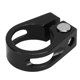 thumbnail image 3 of 2 uds abrazadera para tija de sillín de bicicleta, ligera, elegante, resistente al óxido, Collar de tija de sillín de liberación rápida para bicicleta, color negro, 3 of 10