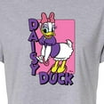thumbnail image 3 of Disney - Daisy Duck  - Juniors Cropped Cotton Blend T-Shirt, 3 of 5