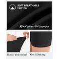 thumbnail image 5 of 6 Pack Toddlers Girls Shorts Dance Shorts Bike Short Summer Cotton Girls' safety shorts Breathable and Safety, 5 of 9
