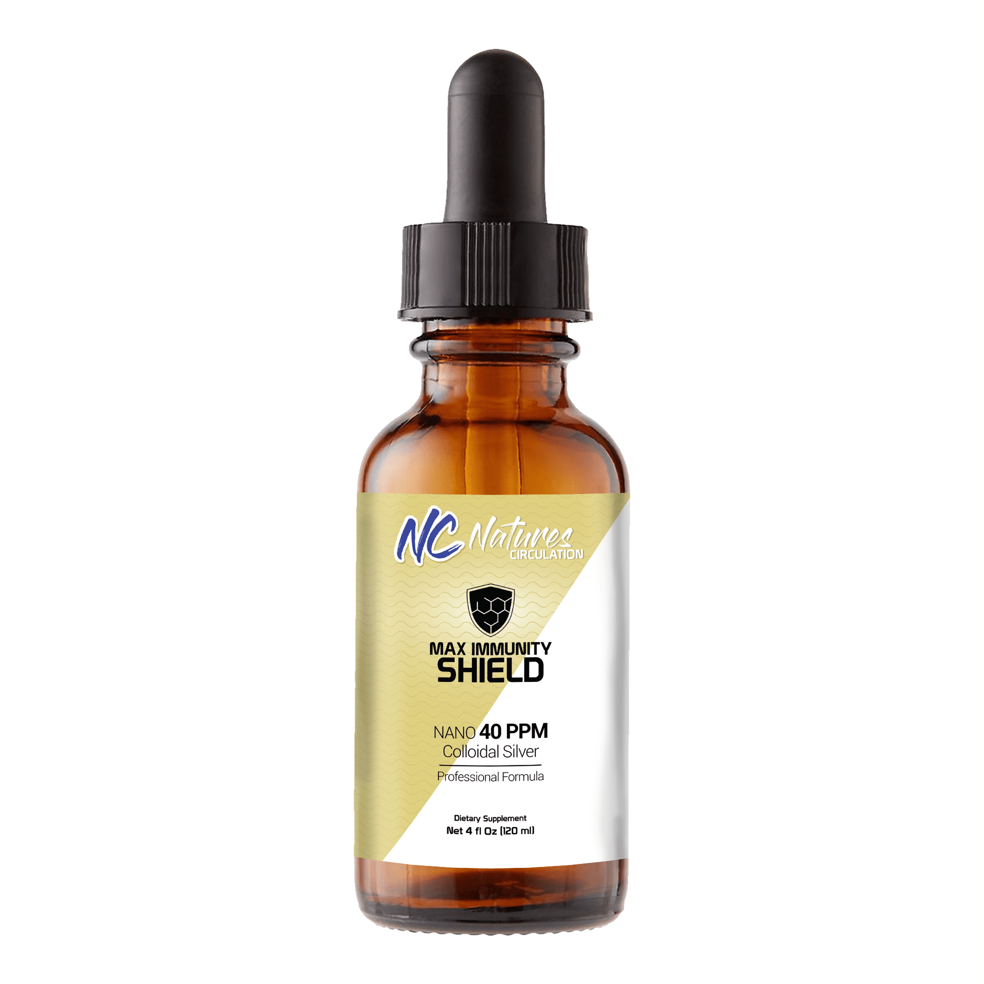 Max Immunity Shield Colloidal Silver Drops Daily Immune Support