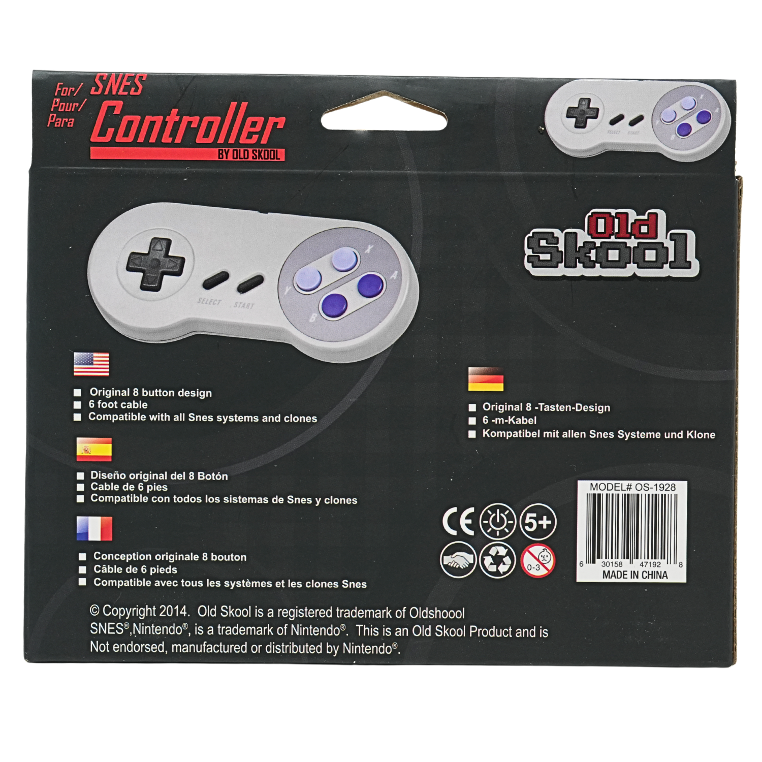 Control de Super Nintendo 6