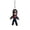 #40, variant on Stuffed Plush Figure Keychain Pendant with Bendable Internal Wire for Posing, Collectible Music Artist Accessory for Backpack and Bag Decor