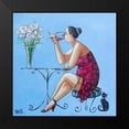 thumbnail image 2 of West, Ronald 15x15 Black Modern Framed Museum Art Print Titled - Three Sisters III, 2 of 5