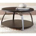thumbnail image 2 of Bowery Hill Table Basse Ronde en Nickel Noir, 2 of 4