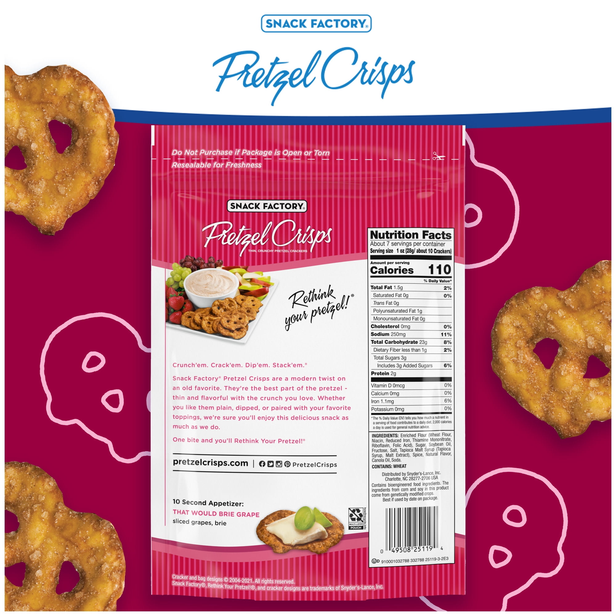 Cinnamon Sugar Pretzel Cookie 226g 2本セット Cinnamon Sugar Artisanal Favorites Soft Pretzel Box – Pretzels.com