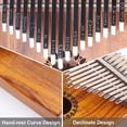 thumbnail image 3 of Piano Kalimba Thumb Newlam de madera de 17 teclas con accesorios, 3 of 8