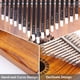 thumbnail image 3 of Piano Kalimba Thumb Newlam de madera de 17 teclas con accesorios, 3 of 8
