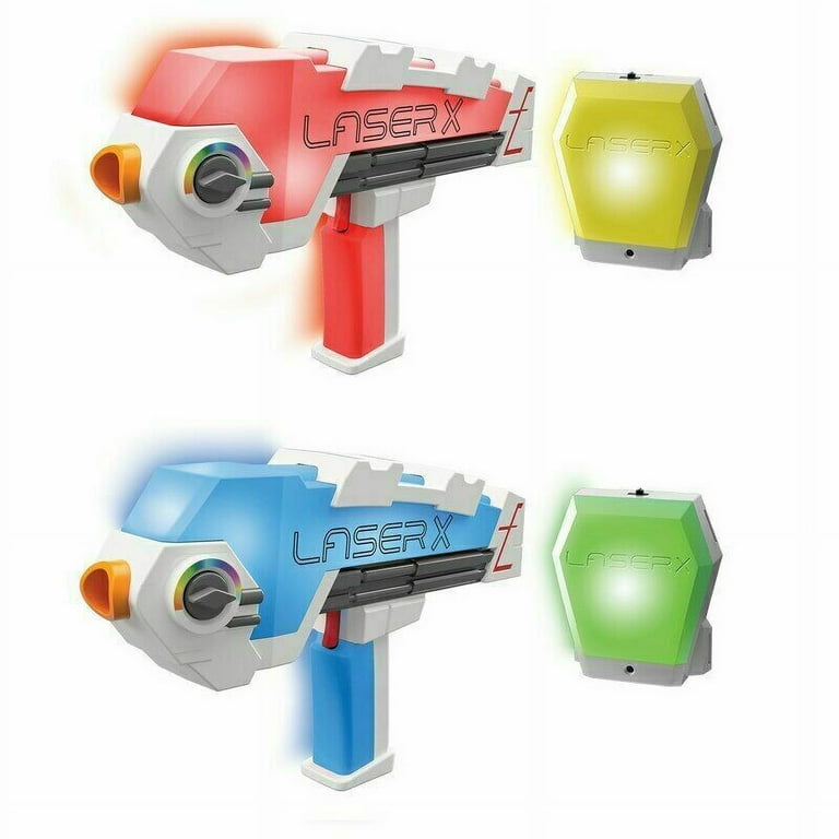 Laser Tag Double Blaster 2 Player Set 300ft Range New Laser