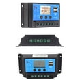thumbnail image 2 of TFixol 10A 12/24V Solar Charge Controller Dual USB LCD Display Auto Solar Cell Panel Charger Regulator Dual Output Charge and Discharge Controller, 2 of 7