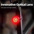 thumbnail image 2 of Luz Trasera Inteligente por Bicicleta XR01, Luces Traseras con DeteccióN Freno una Prueba Agua IPX6, Luz Freno Bicicleta Recargable por USB-C con Encendido/Apagado AutomáTico, 2 of 6