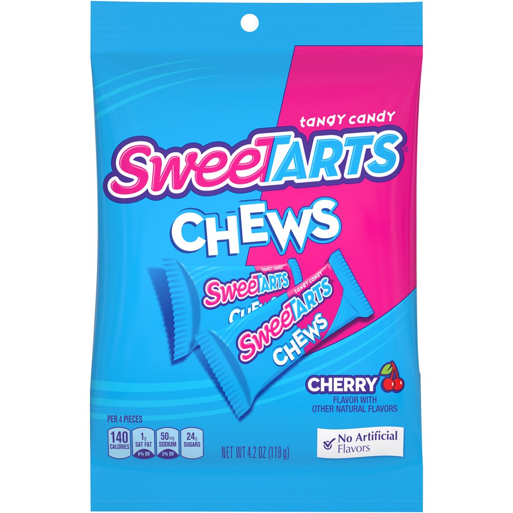 Sweetarts Chewy Candy, 4.2 Oz (Case of 24)