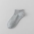 thumbnail image 2 of PLHWHYQ Kids Ankle Socks Breathable Short Socks For Sports School Daily Wear Soft Comfortable Casual Socks for Kids Grey 5-14 Years, 2 of 6