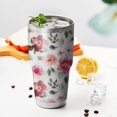 thumbnail image 3 of 30oz Pioneer Flower Tumblers Stainless Steel Tumbler with Lid and Straw,Vacuum Insulated Double Wall Travel Tumbler Cups Mug with Cleaning Brush for Coffee,Tea, 3 of 7