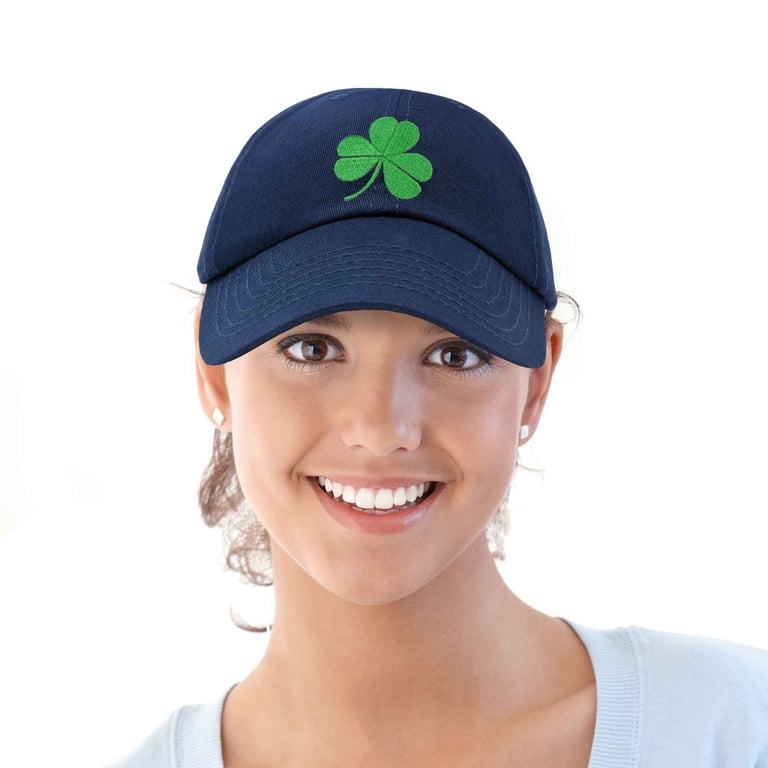 St Patrick\'s Day Shamrock Baseball Cap Cotton Adjustable UV Protection Hat Green Irish Shamrock Baseball Cap | St. Patrick main image 4