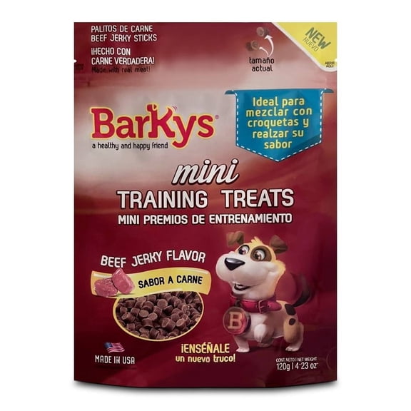 Premios para Perro Barkys Mini de Entrenamiento 120 g
