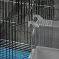 thumbnail image 3 of Bird Cage Bath Parakeet Bathing Tube Bird Bath Cage for Small Bird Bird Cage Accessories Blue, 3 of 5