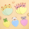 thumbnail image 2 of 9 Piece Cartoon Adhesive Cute Fruit Notes Notepad Memo Pad Stationery Sticker Decoration A, 2 of 6