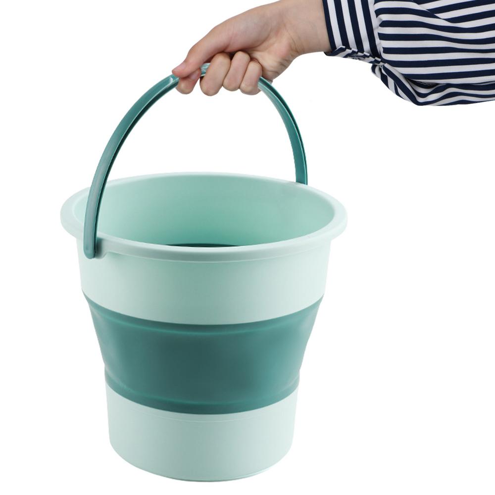 Fovolat Collapsible Bucket Collapsible Mop Bucket with Handle for House