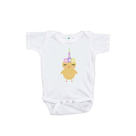 

7 ate 9 Apparel Girl s Easter Unicorn Onepiece White