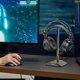 thumbnail image 5 of Headphone Stand, Rgb White Headphone Holder with 3-Port USB Hub Gamer Headset Stand with Backlit Surround Sound, 5 of 5