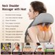thumbnail image 4 of Masajeador De Cuello Y Hombros Con Calor, Almohada De Masaje Eléctrico Para Amasar, Aliviar El Estrés Masajeador De Hombros Y Cuello Con Calor, Masaje De Simulación, Cabezal De, 4 of 7