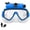 Blue, variant on 2K Camera Goggles for Underwater Recording, Built-in WiFi & 4MP Lens, 15M Waterproof, First Person Swimming Camera Mask with Nose Cover for Snorkeling Diving