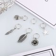 thumbnail image 5 of Milisten 35Ud Accesorios Para El Anillos Y Puños De Metal En Plata Para, 5 of 5