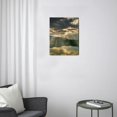 thumbnail image 3 of Elevate Your Room's Style with our Boho Abstract Mountain & Trees Canvas Wall Art 12x16 Inches, 3 of 7