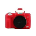 thumbnail image 1 of M50 Silicone Armor Skin Case Body Cover Protector for Canon EOS M50 Mark II EOS M 50 II Digital Camera Inner Soft Bag Red, 1 of 6
