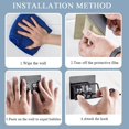 thumbnail image 2 of Hair Dryer Holder, No Drilling Hair Dryer Holder, Hair Dryer Hanger, Stainless Steel, Self Adhesive Hair Dryer Holder For Flat Irons, Curling Irons, S, 2 of 4
