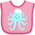 thumbnail image 3 of Inktastic Octopus Ocean Sea Creature Boys or Girls Baby Bib, 3 of 4