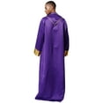 thumbnail image 2 of Zaldita Men Priest Robe Clergy Cassock Catholic Gown Pastor Outfit Christian Dress Up Purple L, 2 of 5